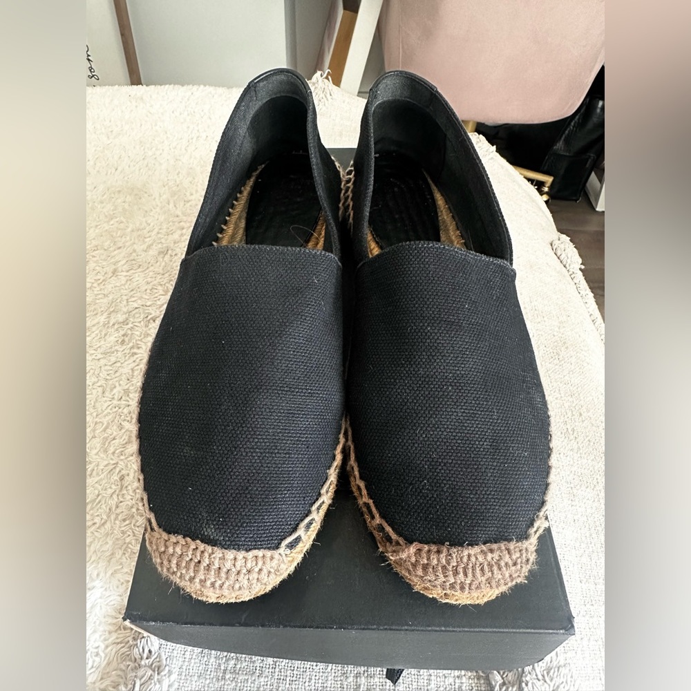 Saint Laurent Black Espadrilles (Women’s) size 9.5US /39.5EU…they run very small